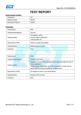 Tystysgrif PROFI EK IP66