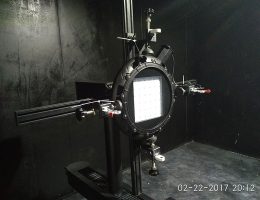 goleuadau gorffenedig dan arweiniad